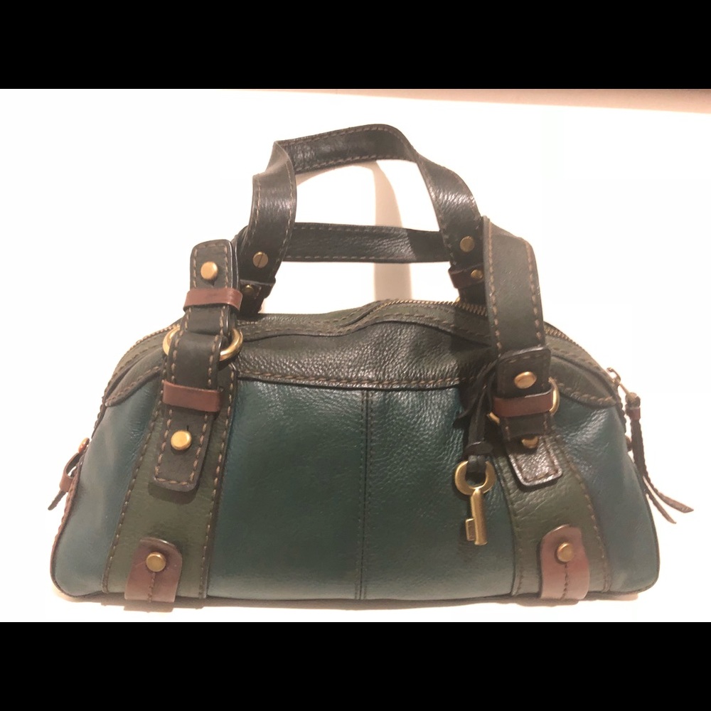Vintage fossil satchel